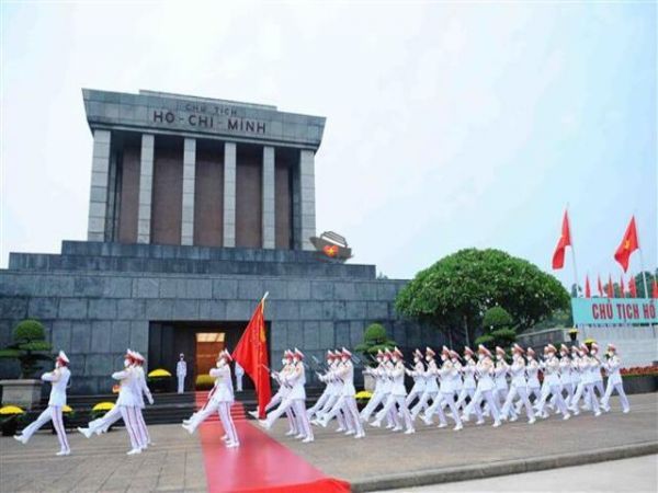 Ho Chi Minh Mausoleum Complex Hanoi